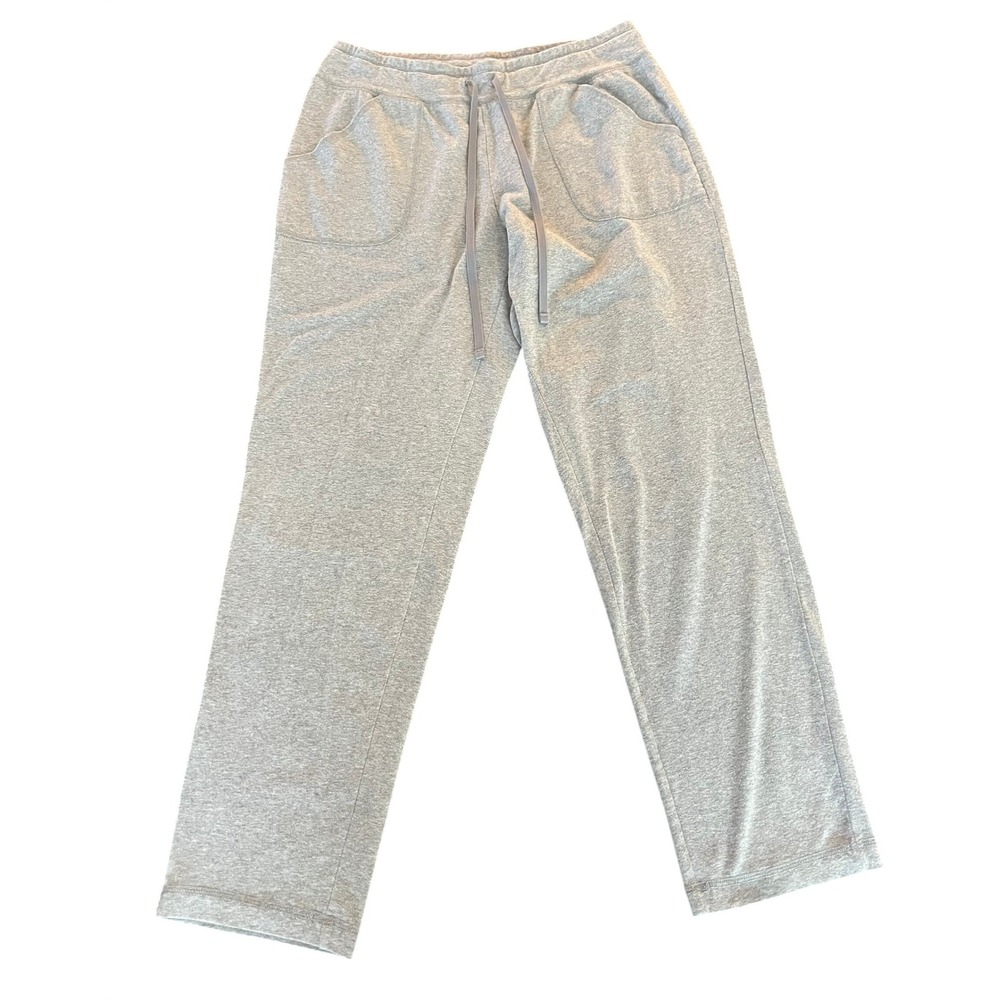 Athletic Works Light Gray Drawstring Lounge Track Pants